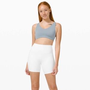Lululemon White Align Shorts